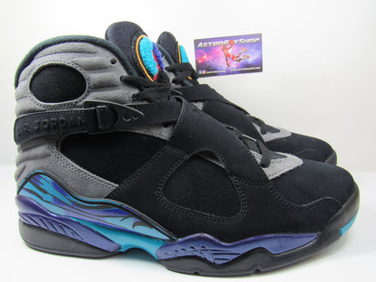 JORDAN 8 AQUA 2025 EDITION EN CAJA