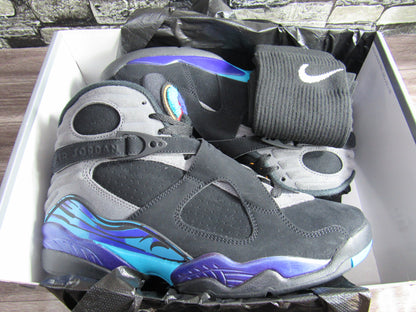 JORDAN 8 AQUA 2025 EDITION EN CAJA
