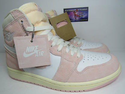 JORDAN 1 HIG (W) WASHED PINK EN CAJA CON EXTRA LACES
