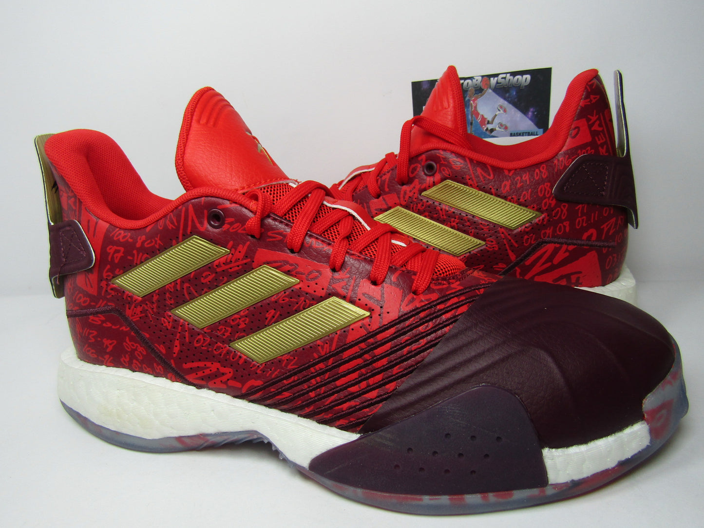 ADIDAS T MAC MILLENIUM BOOST COLLEGIATE RED EN CAJA