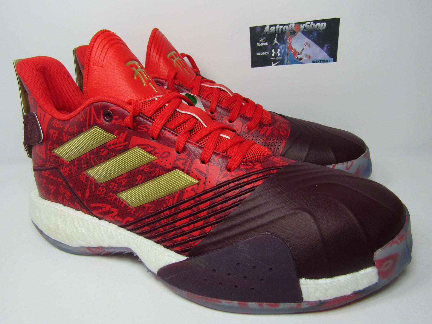 ADIDAS T MAC MILLENIUM BOOST COLLEGIATE RED EN CAJA