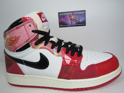 JORDAN 1 HIGH "SPIDER VERSE" KIDS EN CAJA