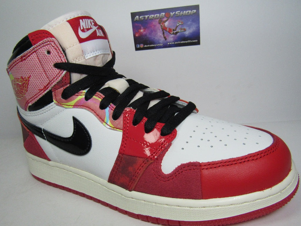 JORDAN 1 HIGH SPIDER VERSE KIDS EN CAJA (25 CM)