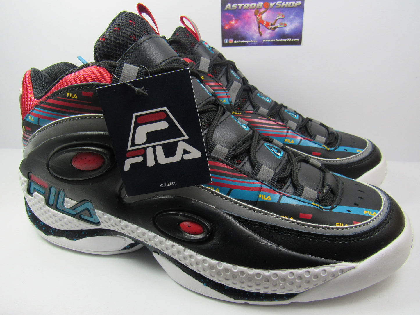 FILA GRANT HILL 3 BLACK EN CAJA FILA