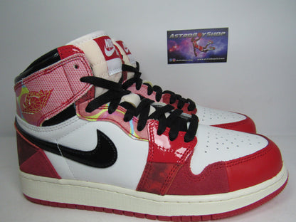 JORDAN 1 HIGH "SPIDER VERSE" KIDS EN CAJA