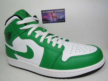 JORDAN 1 MID LUCKY GREEN EN CAJA