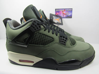 JORDAN 4 UNDEFEATED 2025 CON EXTRA LACES EN CAJA