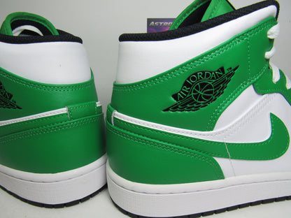 JORDAN 1 MID LUCKY GREEN EN CAJA