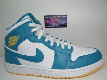 JORDAN 1 MID "AQUATONE" EN CAJA