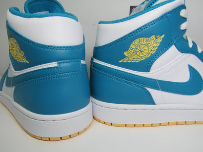JORDAN 1 MID "AQUATONE" EN CAJA