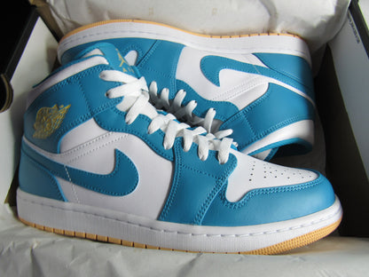 JORDAN 1 MID "AQUATONE" EN CAJA