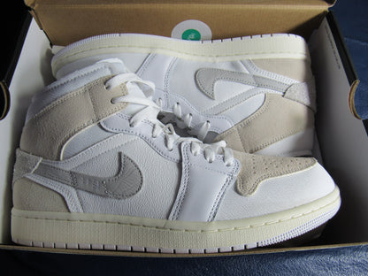 JORDAN 1 MID CRAFT TECH GREY EN CAJA