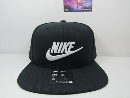 GORRA PLANA NIKE PRO FUTURA BLACK (M/L) DRI FIT