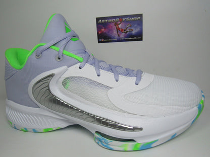 GIANNIS FREAK 4 OXYGEN PURPLE EN CAJA