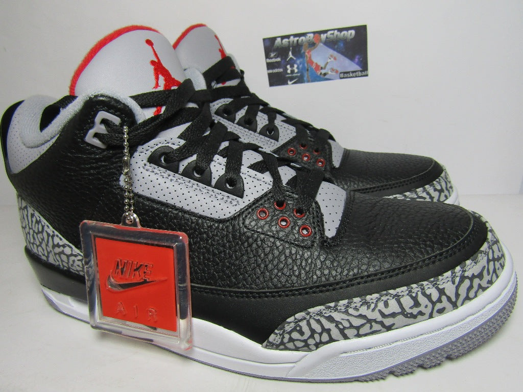 JORDAN 3 BLACK CEMENT 2019 EN CAJA