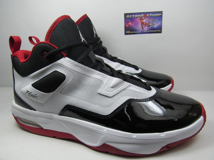 Jordan stay loyal 3 white gym red en caja