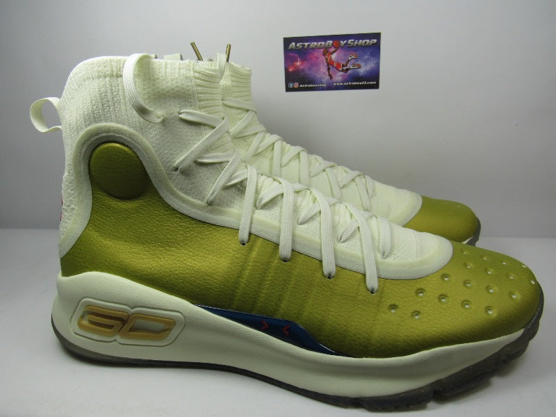 UNDER ARMOUR CURRY 4 RETRO GOLD CHAMPIONS EN CAJA