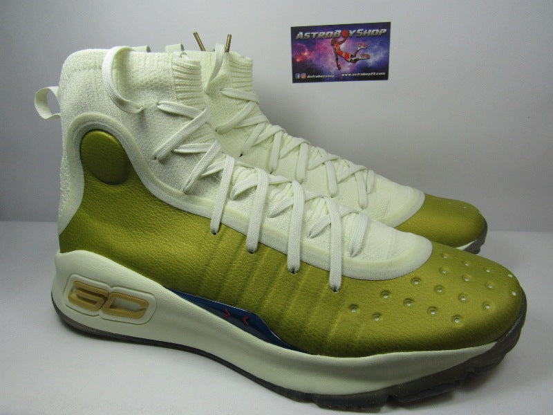 UNDER ARMOUR CURRY 4 RETRO GOLD CHAMPIONS EN CAJA