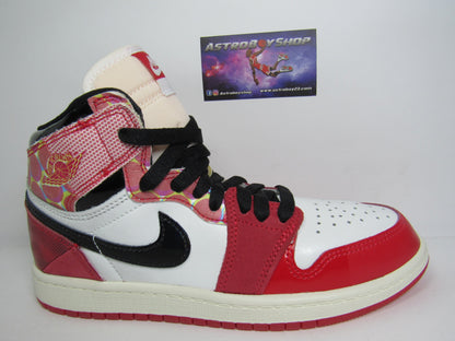 JORDAN 1 HIGH SPIDER VERSE PS KIDS EN CAJA (22 CM)