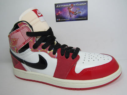 JORDAN 1 HIGH SPIDER VERSE PS KIDS EN CAJA (22 CM)