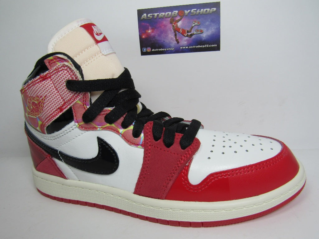 JORDAN 1 HIGH SPIDER VERSE PS KIDS EN CAJA (22 CM)