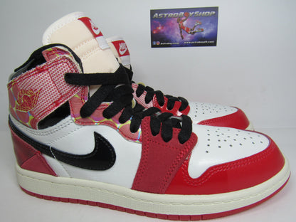 JORDAN 1 HIGH SPIDER VERSE PS KIDS EN CAJA (22 CM)