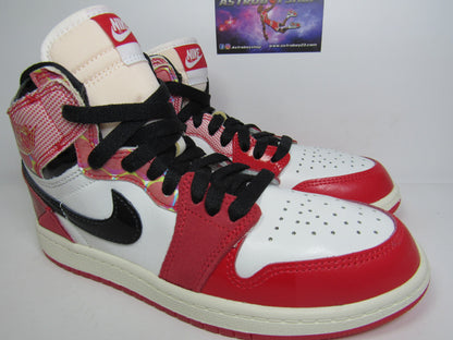 JORDAN 1 HIGH SPIDER VERSE PS KIDS EN CAJA (22 CM)