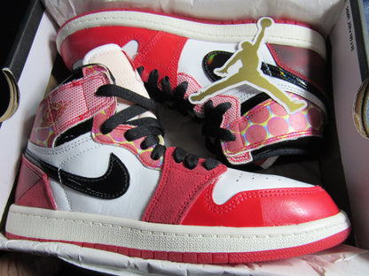 JORDAN 1 HIGH SPIDER VERSE PS KIDS EN CAJA (22 CM)