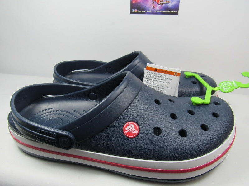 CROCS CROCBAND NAVY WHITE (27 MEX) AMPLIAS