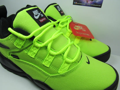 NIKE SB DARWIN LOW NEON YELLOW EN CAJA COMPLETOS