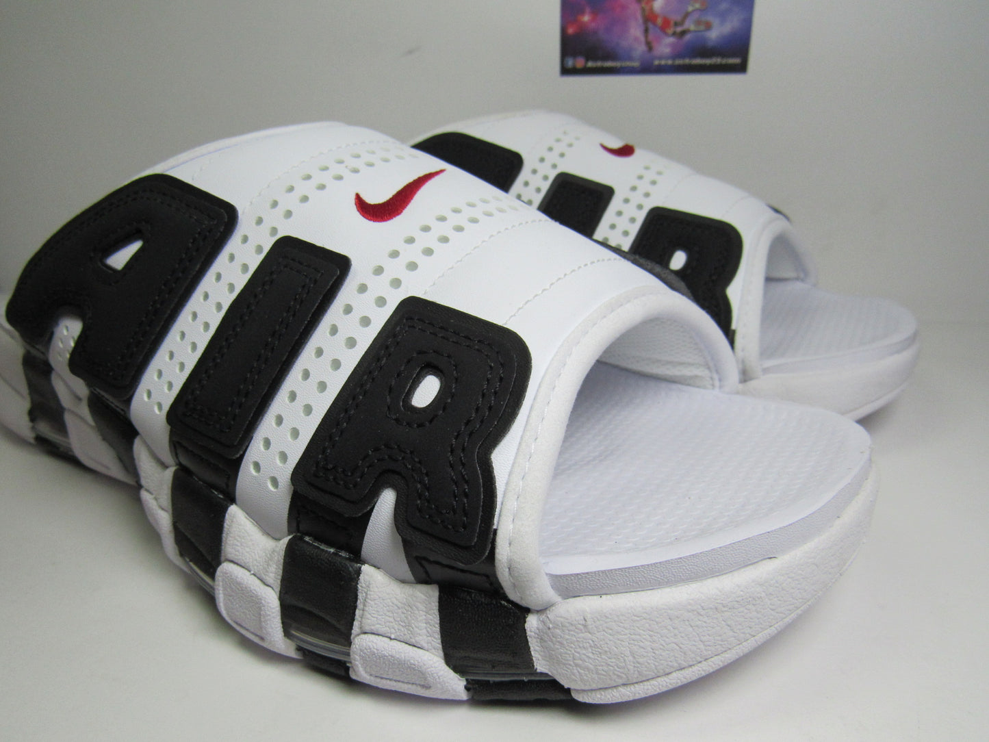 PIPPEN AIR MORE SLIDES WHITE EN CAJA