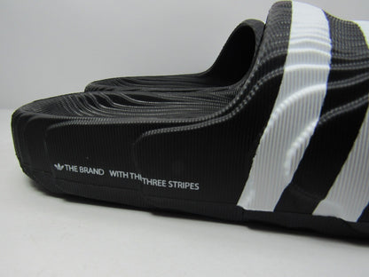 SANDALIAS ADILETTE 22 CORE BLACK STRIPES EN CAJA