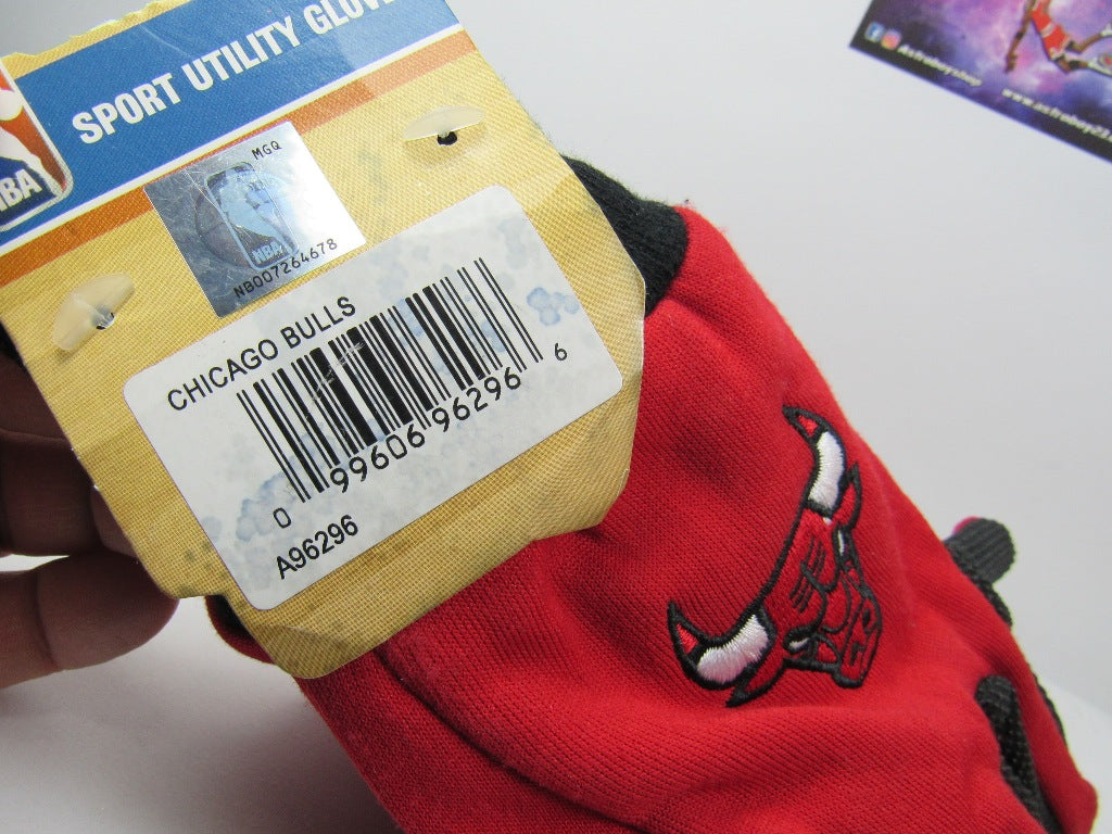 GUANTES UTILITY CHICAGO BULLS NBA STORE
