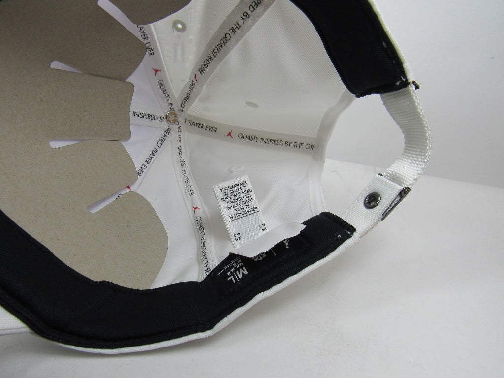 GORRA JORDAN CURVA METAL SILVER WHITE (M/L)