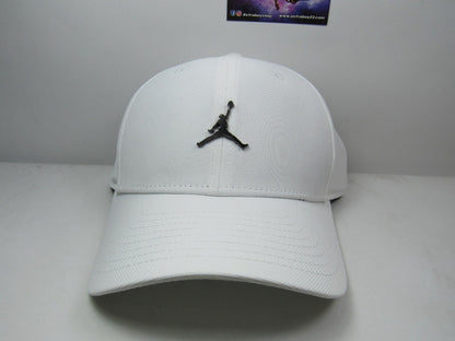 GORRA JORDAN JUMPMAN METAL CURVA WHITE UNITALLA ADULTO