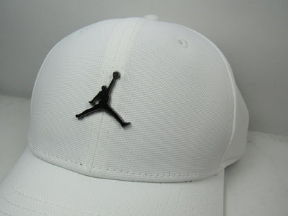 GORRA JORDAN JUMPMAN METAL CURVA WHITE UNITALLA ADULTO