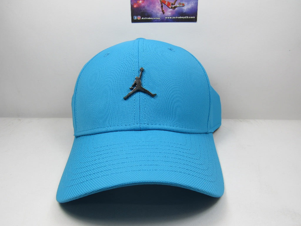 GORRA JORDAN CURVA METAL LOGO "CELESTIAL BLUE" (UNITALLA)