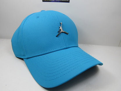 GORRA JORDAN CURVA METAL LOGO "CELESTIAL BLUE" (UNITALLA)