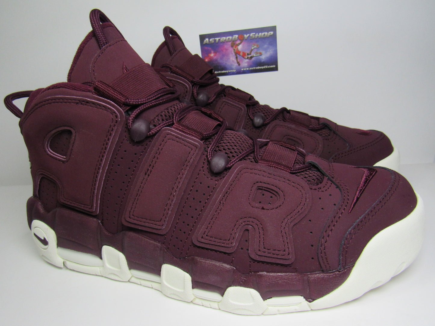 PIPPEN AIR MORE UPTEMPO "MAROON" EN CAJA