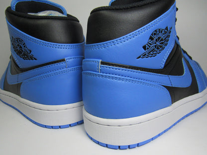 JORDAN 1 MID UNC UNIVERSITY BLUE EN CAJA