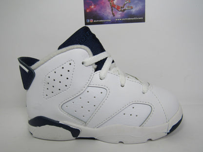 JORDAN 6 PS KIDS MIDNIGHT NAVY EN CAJA (14 Y 15 CM)