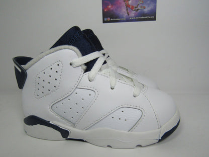 JORDAN 6 PS KIDS MIDNIGHT NAVY EN CAJA (14 Y 15 CM)