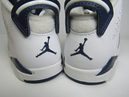 JORDAN 6 PS KIDS MIDNIGHT NAVY EN CAJA (14 Y 15 CM)