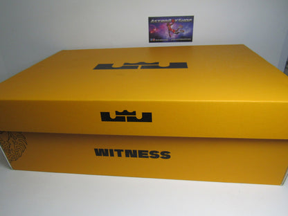 LEBRON WITNESS 6 WHITE & BLACK EN CAJA
