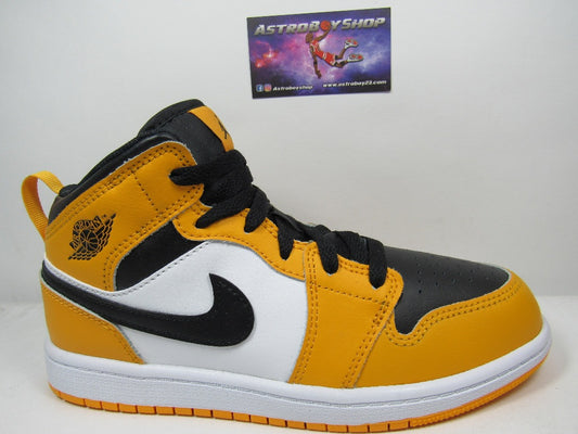 JORDAN 1 MID "TAXI" PS KIDS EN CAJA (22 CM)