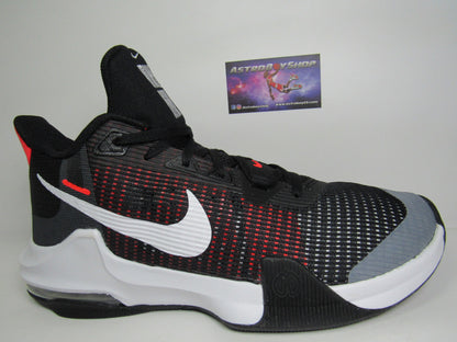 NIKE AIR MAX IMPACT 3 BLACK GREY CRIMSON EN CAJA