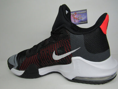 NIKE AIR MAX IMPACT 3 BLACK GREY CRIMSON EN CAJA