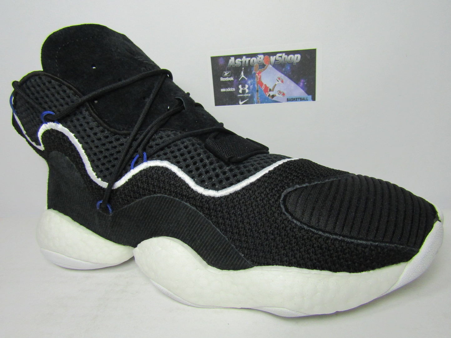 ADIDAS CRAZY BYW BLACK WHITE BOOST EN CAJA DE REPUESTO