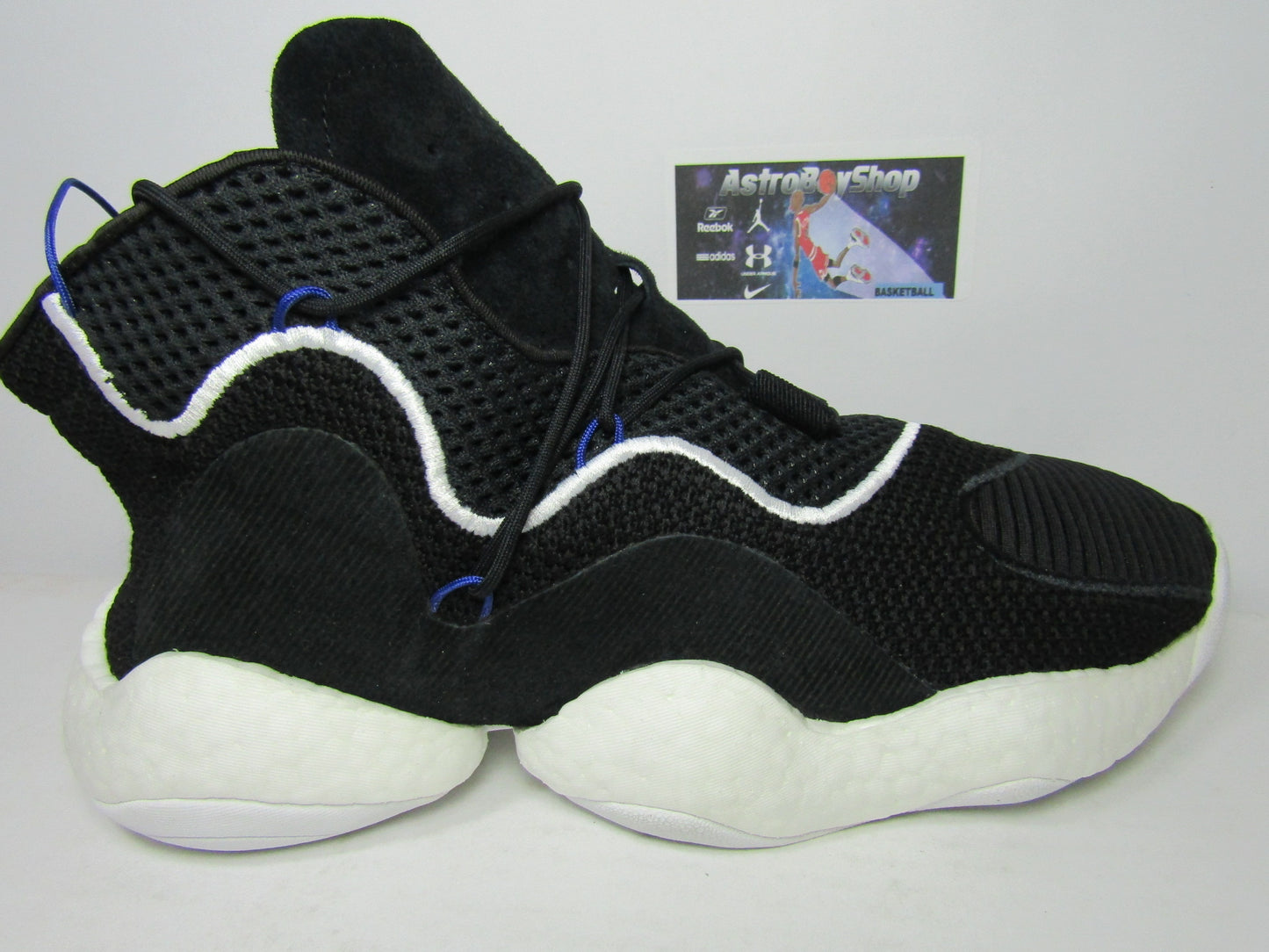 ADIDAS CRAZY BYW BLACK WHITE BOOST EN CAJA DE REPUESTO