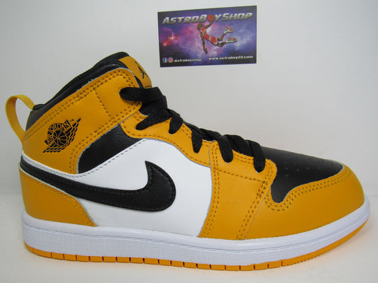 JORDAN 1 MID (PS) KIDS EN CAJA (22 CM)